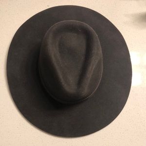 Anthropology. Wide brim fedora hat brand new with tags